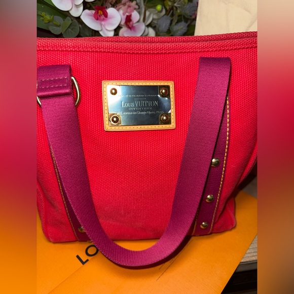 ❌SOLD❌Authentic Limited edition line 2005 LV Anigua Cabas MM Tote Bag. - Picture 12 of 15